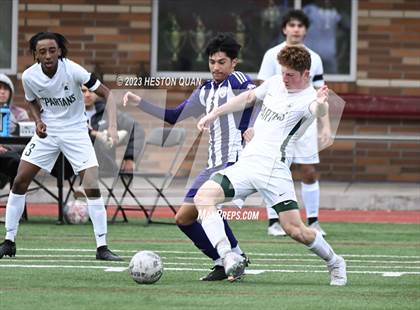 Thumbnail 2 in Cathedral vs. De La Salle (Adidas SoCal College Showcase) photogallery.