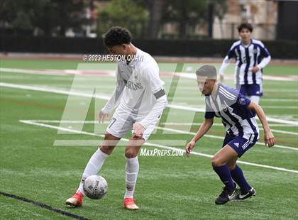 Thumbnail 1 in Cathedral vs. De La Salle (Adidas SoCal College Showcase) photogallery.
