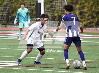 Thumbnail 2 in Cathedral vs. De La Salle (Adidas SoCal College Showcase) photogallery.
