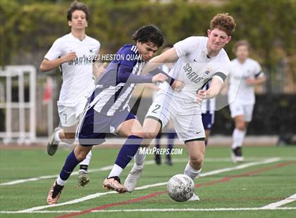 Thumbnail 3 in Cathedral vs. De La Salle (Adidas SoCal College Showcase) photogallery.