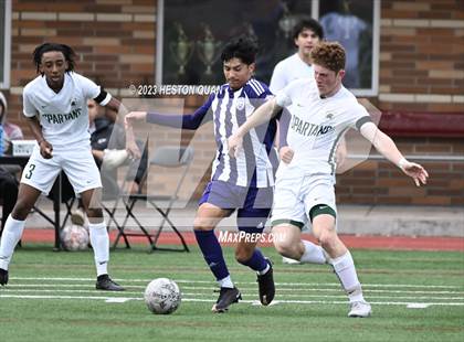 Thumbnail 1 in Cathedral vs. De La Salle (Adidas SoCal College Showcase) photogallery.