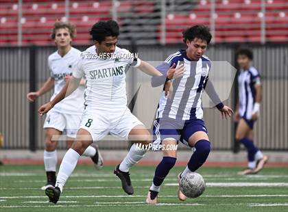 Thumbnail 1 in Cathedral vs. De La Salle (Adidas SoCal College Showcase) photogallery.
