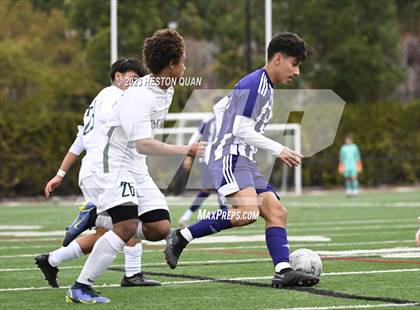 Thumbnail 1 in Cathedral vs. De La Salle (Adidas SoCal College Showcase) photogallery.