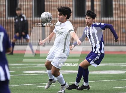 Thumbnail 1 in Cathedral vs. De La Salle (Adidas SoCal College Showcase) photogallery.