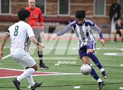 Thumbnail 3 in Cathedral vs. De La Salle (Adidas SoCal College Showcase) photogallery.
