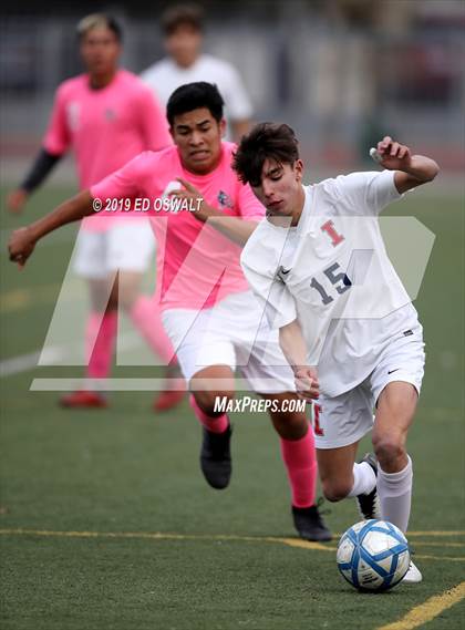 Thumbnail 1 in Making Waves Academy vs. International (CIF NCS D1 Semifinal) photogallery.
