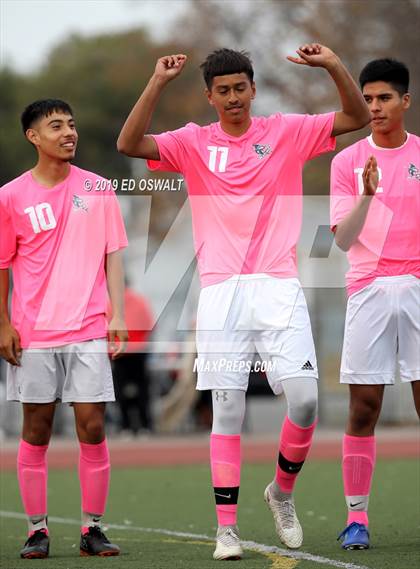 Thumbnail 1 in Making Waves Academy vs. International (CIF NCS D1 Semifinal) photogallery.