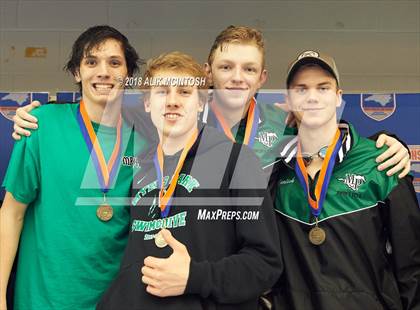 Thumbnail 1 in NCHSAA 4A State Swimming Championship (Finals) photogallery.