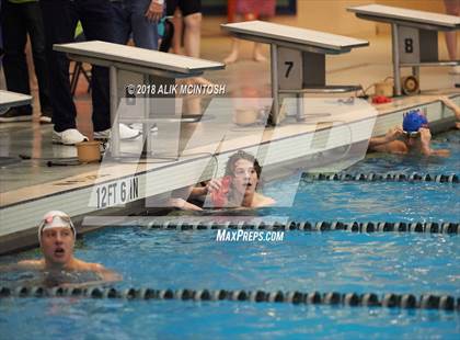 Thumbnail 2 in NCHSAA 4A State Swimming Championship (Finals) photogallery.