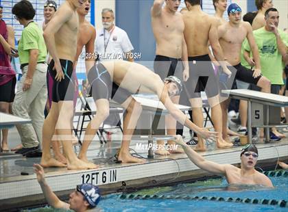 Thumbnail 2 in NCHSAA 4A State Swimming Championship (Finals) photogallery.
