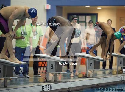 Thumbnail 3 in NCHSAA 4A State Swimming Championship (Finals) photogallery.