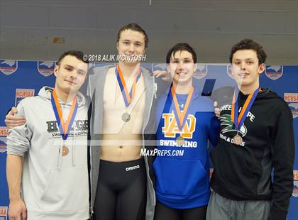 Thumbnail 3 in NCHSAA 4A State Swimming Championship (Finals) photogallery.