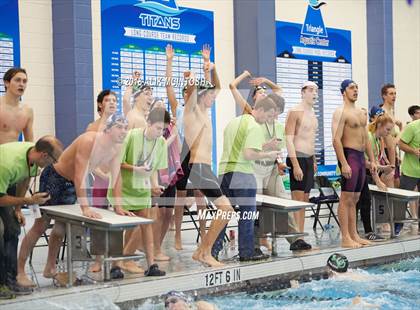 Thumbnail 2 in NCHSAA 4A State Swimming Championship (Finals) photogallery.