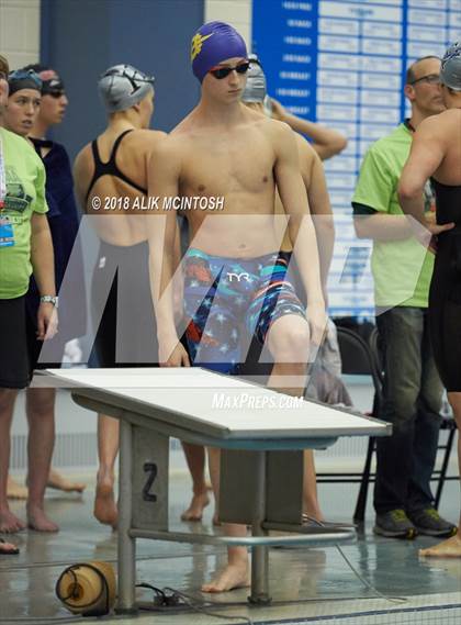 Thumbnail 1 in NCHSAA 4A State Swimming Championship (Finals) photogallery.