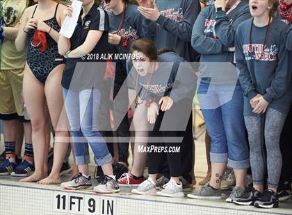 Thumbnail 1 in NCHSAA 4A State Swimming Championship (Finals) photogallery.