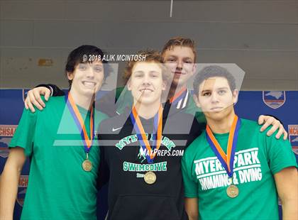 Thumbnail 1 in NCHSAA 4A State Swimming Championship (Finals) photogallery.