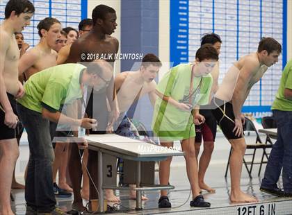 Thumbnail 2 in NCHSAA 4A State Swimming Championship (Finals) photogallery.