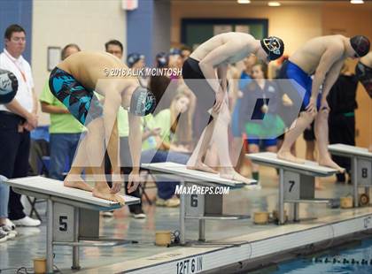 Thumbnail 1 in NCHSAA 4A State Swimming Championship (Finals) photogallery.