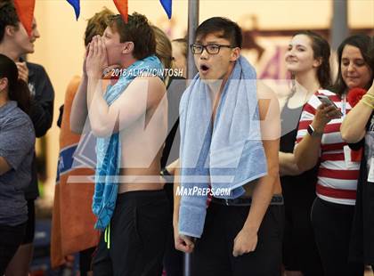 Thumbnail 1 in NCHSAA 4A State Swimming Championship (Finals) photogallery.