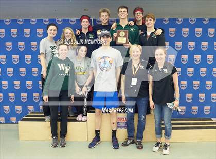 Thumbnail 1 in NCHSAA 4A State Swimming Championship (Finals) photogallery.