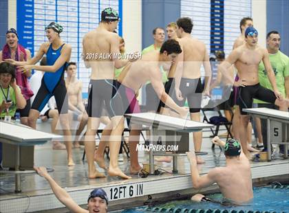 Thumbnail 1 in NCHSAA 4A State Swimming Championship (Finals) photogallery.