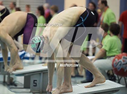 Thumbnail 3 in NCHSAA 4A State Swimming Championship (Finals) photogallery.