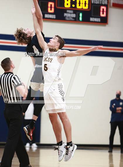 Thumbnail 2 in Crespi vs  Notre Dame (SO) (6th Annual West Valley Varsity Basketball Tip-off Classic Final) photogallery.