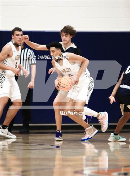 Thumbnail 1 in Crespi vs  Notre Dame (SO) (6th Annual West Valley Varsity Basketball Tip-off Classic Final) photogallery.