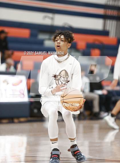 Thumbnail 2 in Crespi vs  Notre Dame (SO) (6th Annual West Valley Varsity Basketball Tip-off Classic Final) photogallery.