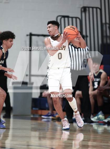 Thumbnail 1 in Crespi vs  Notre Dame (SO) (6th Annual West Valley Varsity Basketball Tip-off Classic Final) photogallery.
