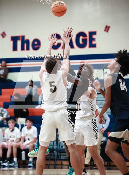 Thumbnail 3 in Crespi vs  Notre Dame (SO) (6th Annual West Valley Varsity Basketball Tip-off Classic Final) photogallery.