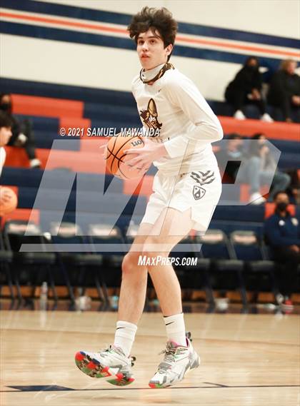 Thumbnail 3 in Crespi vs  Notre Dame (SO) (6th Annual West Valley Varsity Basketball Tip-off Classic Final) photogallery.