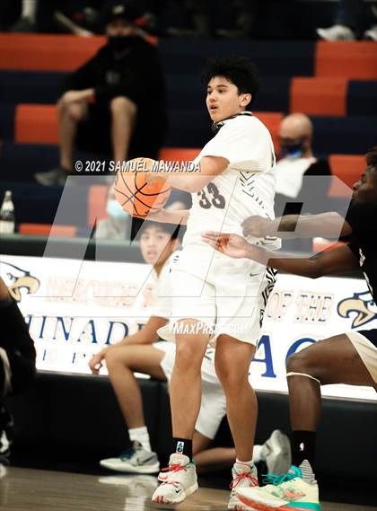 Thumbnail 3 in Crespi vs  Notre Dame (SO) (6th Annual West Valley Varsity Basketball Tip-off Classic Final) photogallery.
