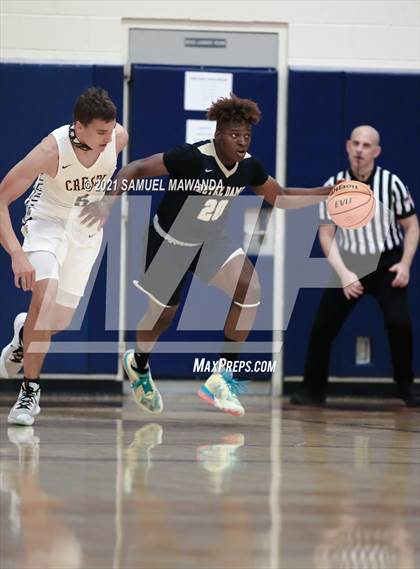 Thumbnail 1 in Crespi vs  Notre Dame (SO) (6th Annual West Valley Varsity Basketball Tip-off Classic Final) photogallery.