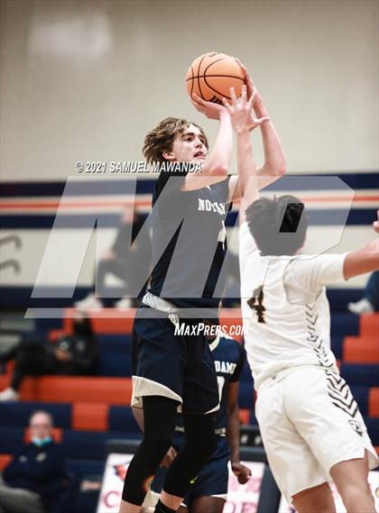 Thumbnail 2 in Crespi vs  Notre Dame (SO) (6th Annual West Valley Varsity Basketball Tip-off Classic Final) photogallery.