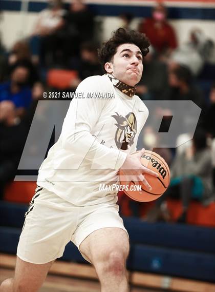 Thumbnail 1 in Crespi vs  Notre Dame (SO) (6th Annual West Valley Varsity Basketball Tip-off Classic Final) photogallery.