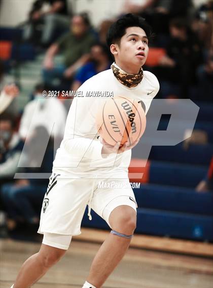 Thumbnail 2 in Crespi vs  Notre Dame (SO) (6th Annual West Valley Varsity Basketball Tip-off Classic Final) photogallery.