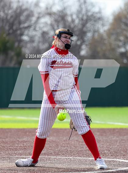 Thumbnail 3 in Melissa vs. Aledo (Forney Tournament) photogallery.