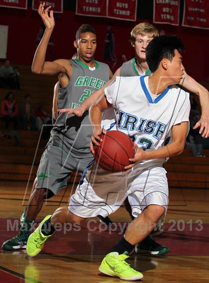 Thumbnail 3 in Green Valley vs Sacred Heart (MaxPreps Holiday Classic) photogallery.