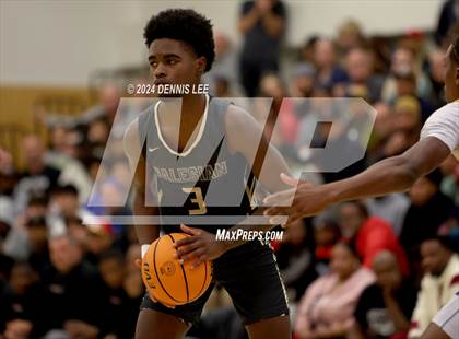 Thumbnail 3 in Salesian College Preparatory vs. Archbishop Riordan (De La Salle MLK Classic) photogallery.