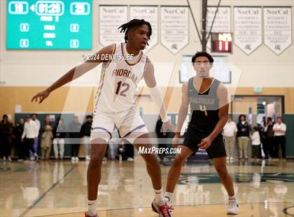Thumbnail 2 in Salesian College Preparatory vs. Archbishop Riordan (De La Salle MLK Classic) photogallery.
