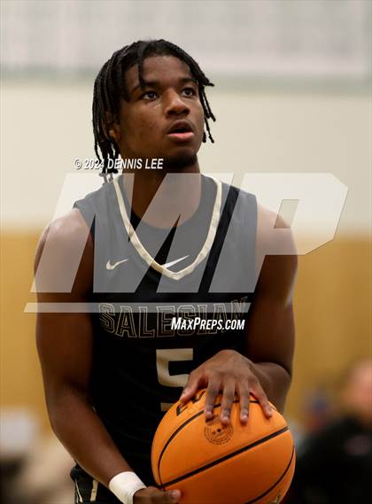 Thumbnail 1 in Salesian College Preparatory vs. Archbishop Riordan (De La Salle MLK Classic) photogallery.