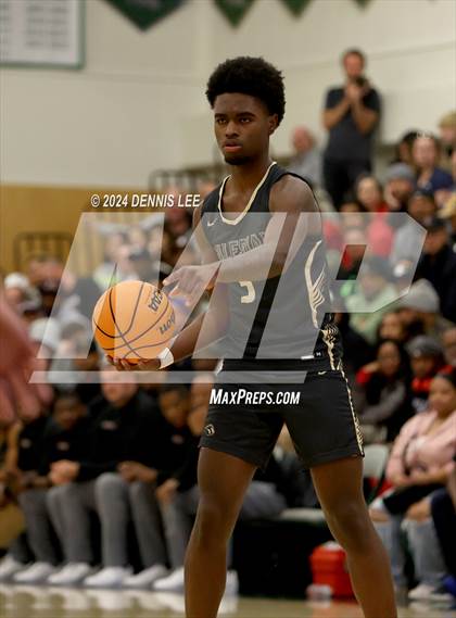 Thumbnail 2 in Salesian College Preparatory vs. Archbishop Riordan (De La Salle MLK Classic) photogallery.