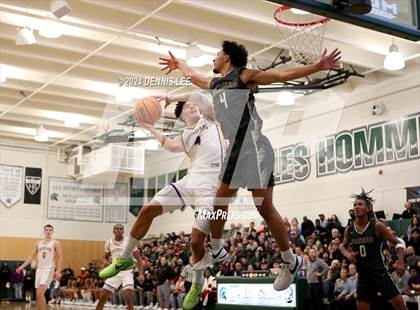 Thumbnail 1 in Salesian College Preparatory vs. Archbishop Riordan (De La Salle MLK Classic) photogallery.
