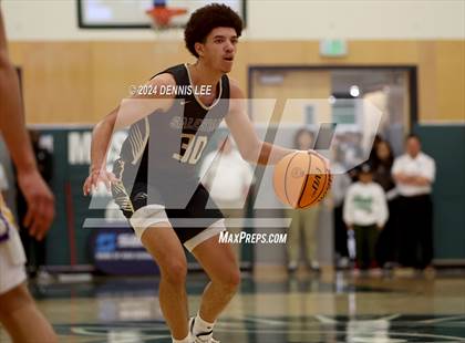 Thumbnail 1 in Salesian College Preparatory vs. Archbishop Riordan (De La Salle MLK Classic) photogallery.
