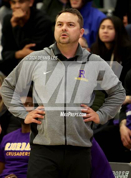 Thumbnail 2 in Salesian College Preparatory vs. Archbishop Riordan (De La Salle MLK Classic) photogallery.