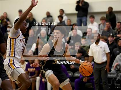 Thumbnail 3 in Salesian College Preparatory vs. Archbishop Riordan (De La Salle MLK Classic) photogallery.