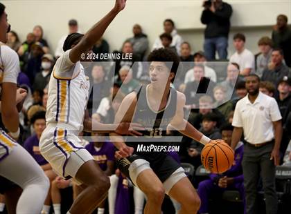 Thumbnail 1 in Salesian College Preparatory vs. Archbishop Riordan (De La Salle MLK Classic) photogallery.