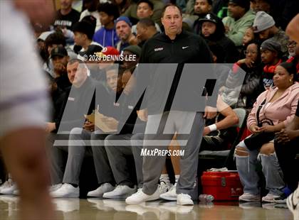 Thumbnail 1 in Salesian College Preparatory vs. Archbishop Riordan (De La Salle MLK Classic) photogallery.