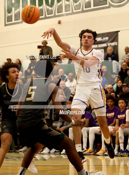 Thumbnail 3 in Salesian College Preparatory vs. Archbishop Riordan (De La Salle MLK Classic) photogallery.